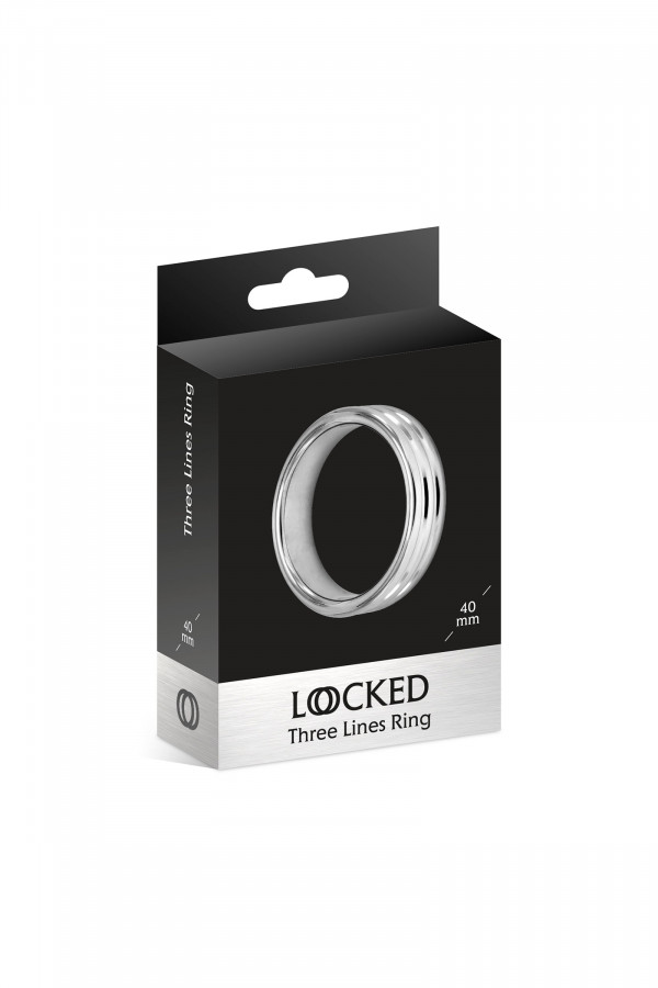 Anneau de pénis en métal 40 mm pas cher