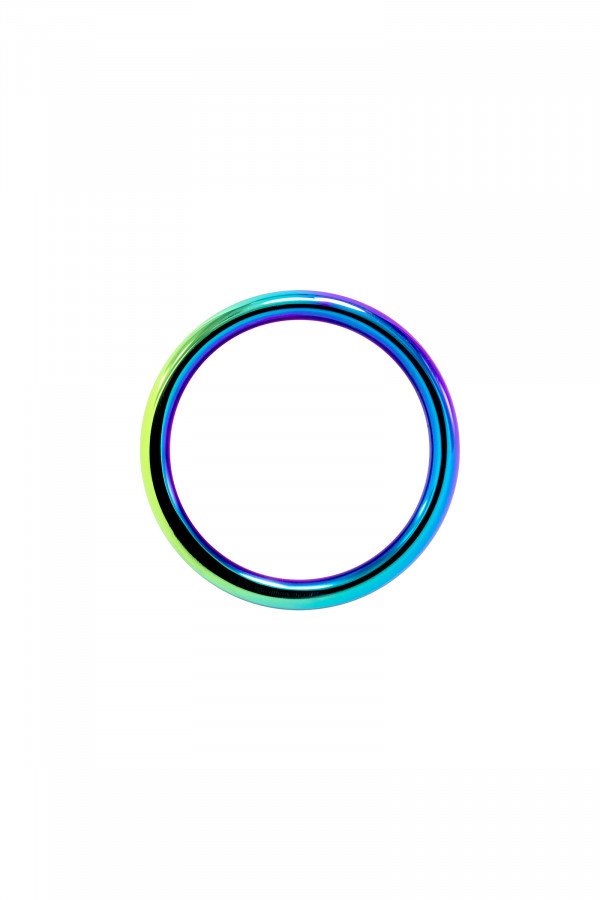 Cockring en acier inoxydable Rainbow 38mm pas cher