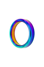 Rainbow Ring, cockring en acier arc-en-ciel