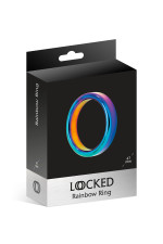 Rainbow Ring, cockring en acier arc-en-ciel