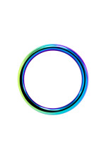 Rainbow Ring, cockring en acier arc-en-ciel