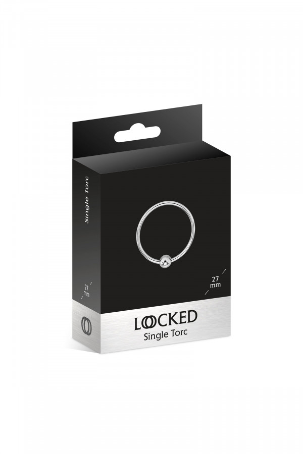 Anneau de Gland bdsm en acier inoxydable 2,7cm pas cher