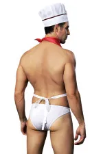 Costume sexy de cuisinier complet