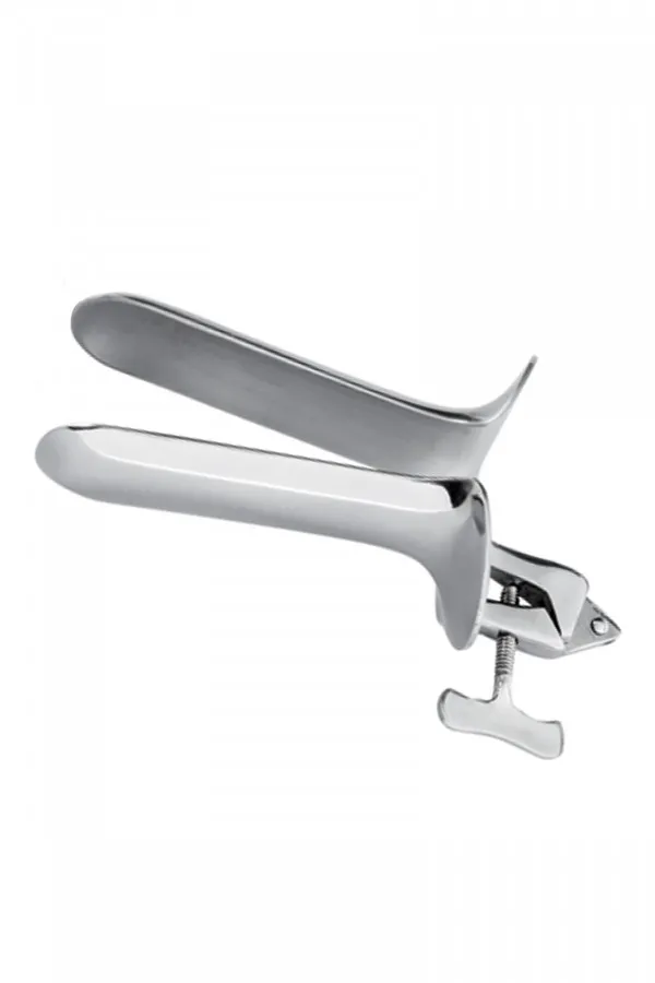 Spéculum vaginal réglable en acier inoxydable