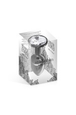 Dream, plug bijou en acier inoxydable noir