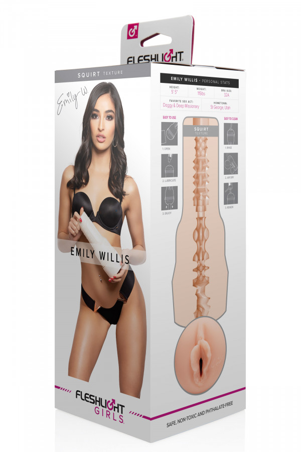 Fleshlight Emily Willis, masturbateur vagin réaliste