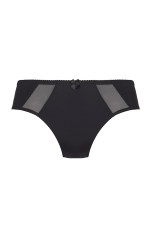 Culotte unie bandes micro résille