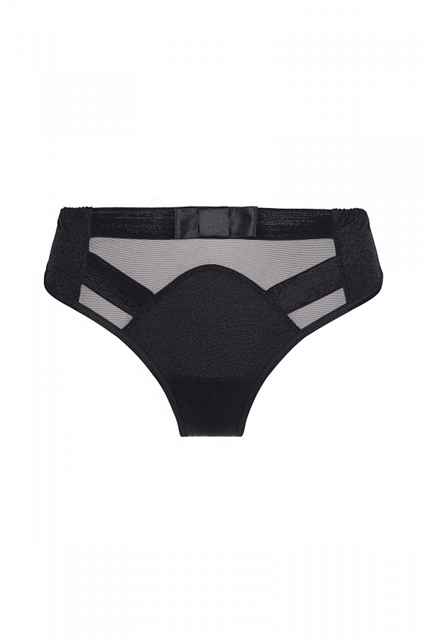 Culotte scintillante avec noeud plat