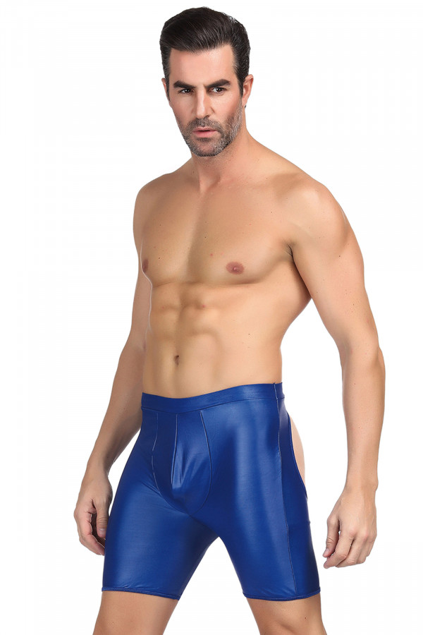 Boxer long homme ouvert sur les fesses