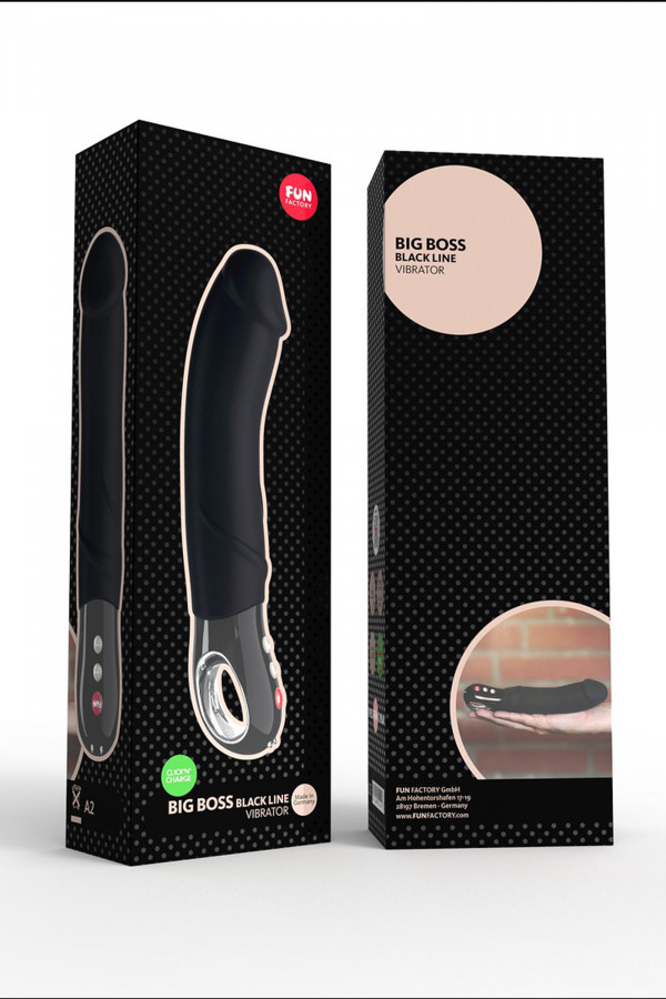 Vibromasseur Fun Factory Big Boss Black Line