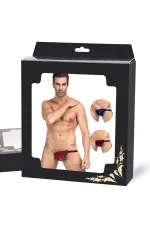 Jockstrap asymétrique wetlook