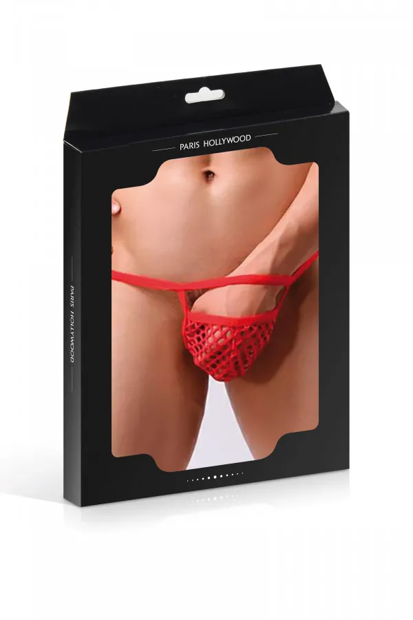 String filet rouge homme