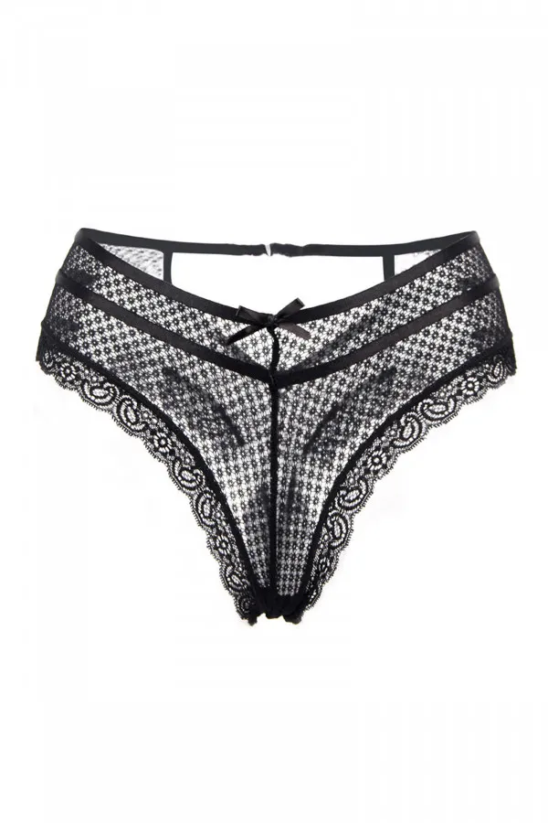 Tanga pas cher noir pour des fesses superbes