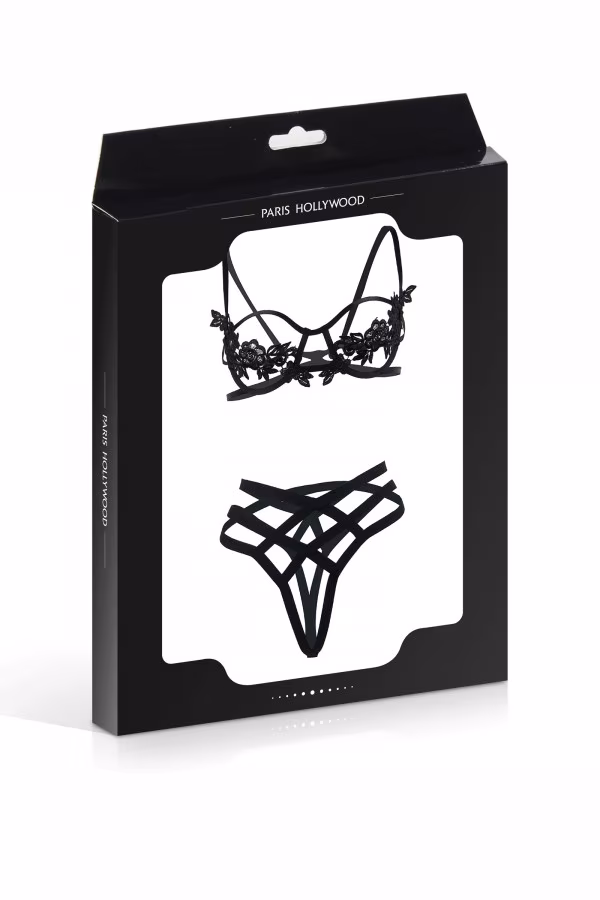 Ensemble Lingerie Coquine avec Broderie - Concorde Love