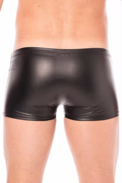 Boxer homme simili cuir Look Me