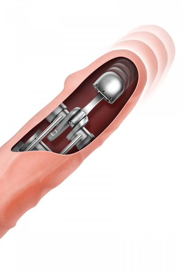 Gode Réaliste Vibrant Va-et-Vient 21cm - Concorde Love