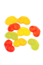 Bonbons aux fruits en forme de seins