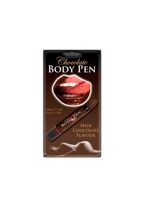 Stylo de peinture corporelle au chocolat