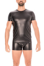 T-Shirt Homme en effet cuir