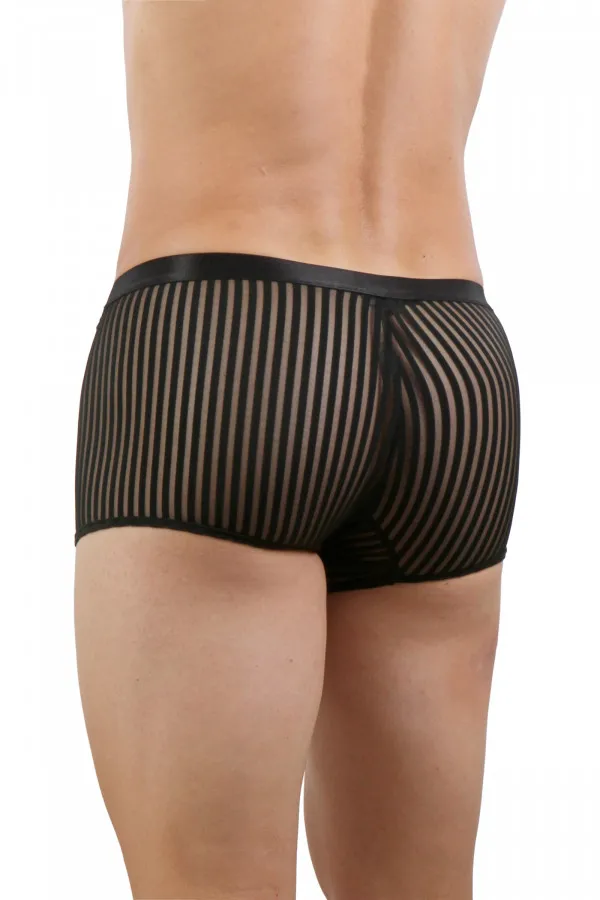 Boxer transparent à rayures de la marque Soisbelle