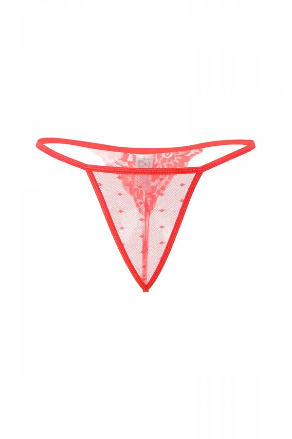 Nuisette noire sensuelle avec porte-jarretelle et string avec détails en dentelle de Paris Hollywood