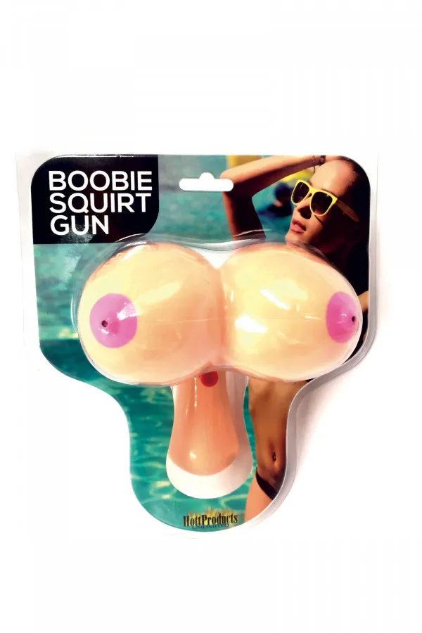 Pistolet à Eau Poitrine - Accessoire Humour Sexy Fun