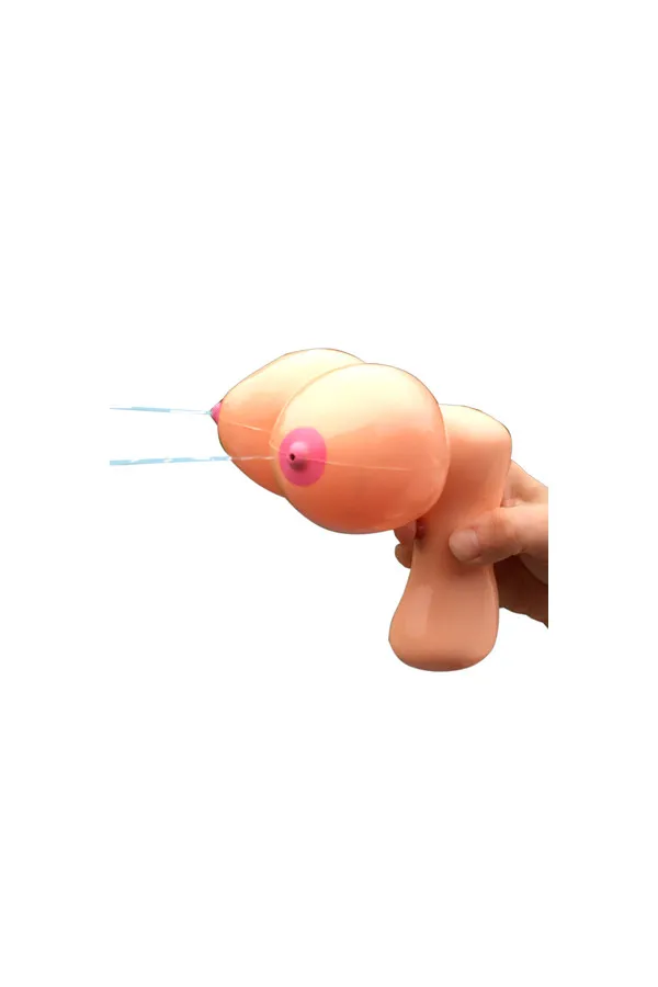 Pistolet à Eau Poitrine - Accessoire Humour Sexy Fun