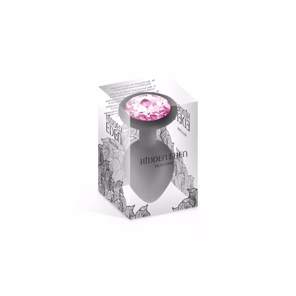 Plug bijou en silicone Cloud noir