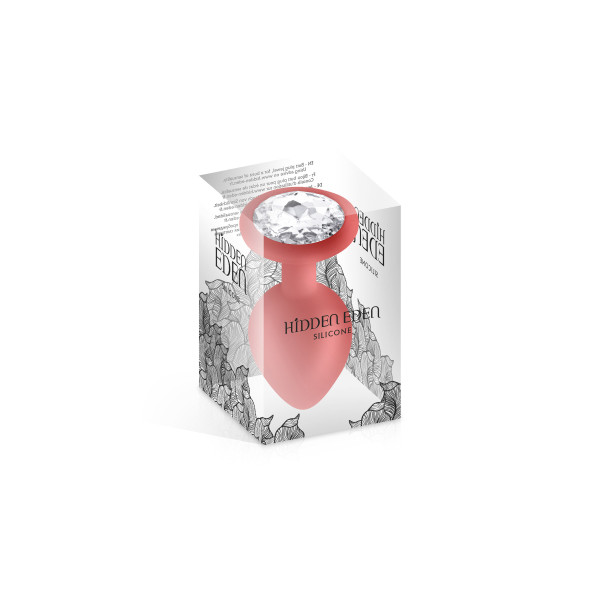 Plug bijou en silicone Cloud rouge