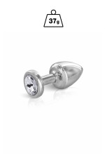 Plug bijou en alliage aluminium Angel argent