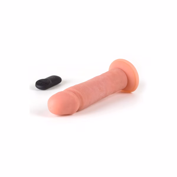 Sextoys : gode vibrant 21cm réaliste puissant avec télécommande usb