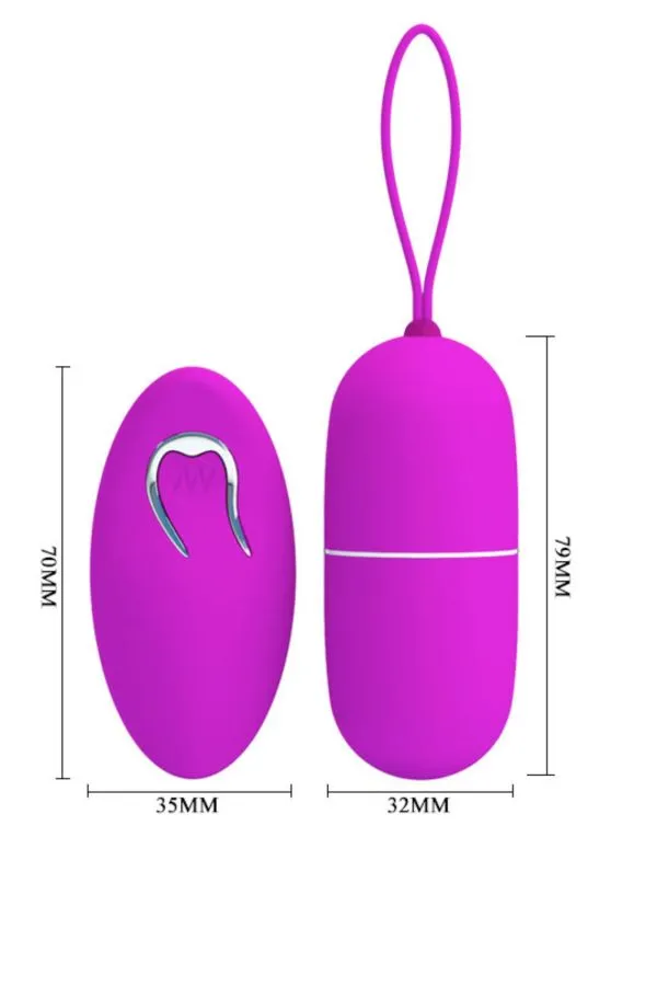 Oeuf vibrant à télécommande Arvin
