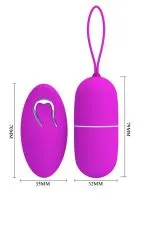 Arvin, œuf vibrant avec télécommande sans fil