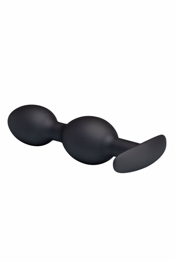 Plug anal à billes et poignée