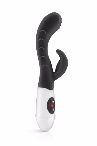 vibromasseur rabbit violet point G corps strié