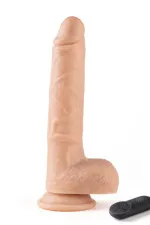 Virgite, gode ventouse vibrant réaliste va-et-vient