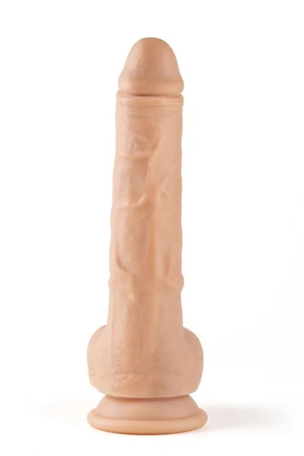 Gode réaliste vibrant à ventouse avec testicules R13 de Virgite