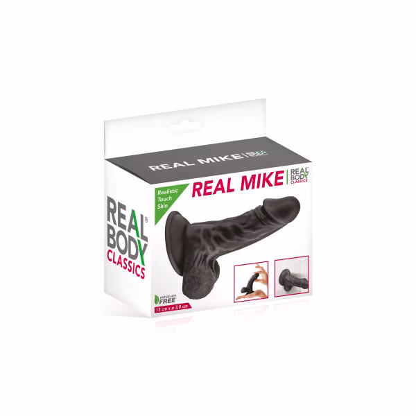 Sex toy réaliste gode testicules 13cm