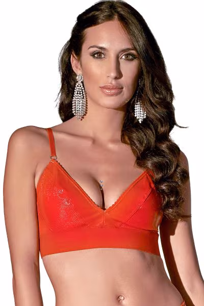 Brassière Jill en vinyle