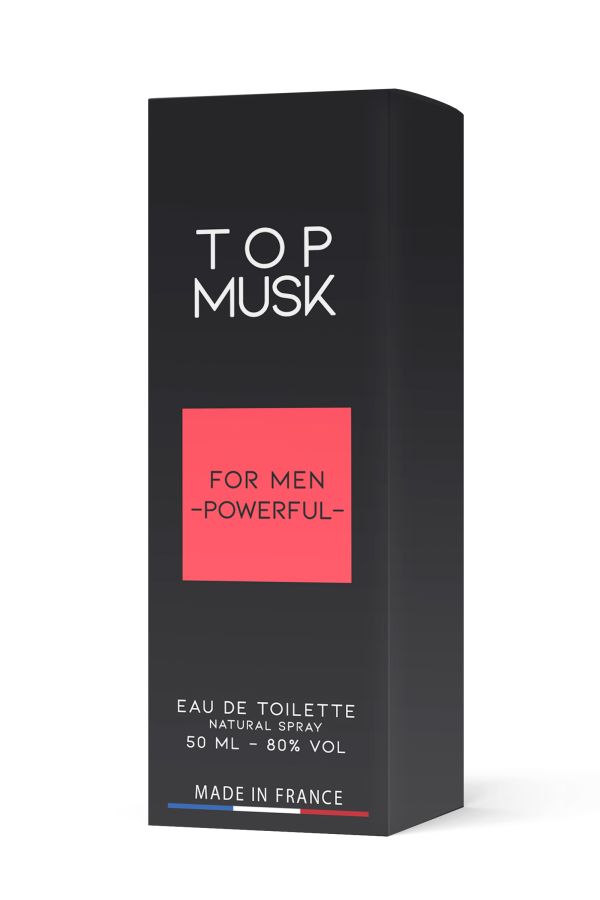 Parfum de séduction pour homme Top Musk 50ml