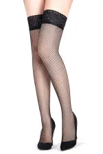 Bas en résilles pour porte-jarretelles