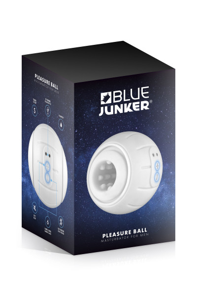 Masturbateur vibrant Blue Junker Pleasure Ball 