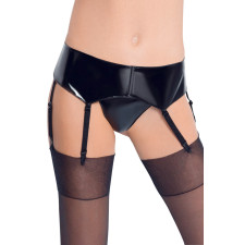 Porte-jarretelles effet vinyle - Lingerie fétish sexy