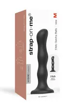 Gode ventouse à billes oscillantes, Strap-On-Me Dildo Geisha Balls