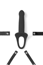 Virgite H1, gode ceinture creux avec ouverture pour testicules