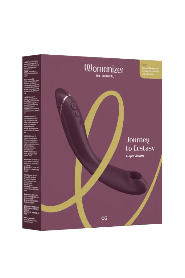 Womanizer OG - Stimulateur point G par air pulsé et vibrations