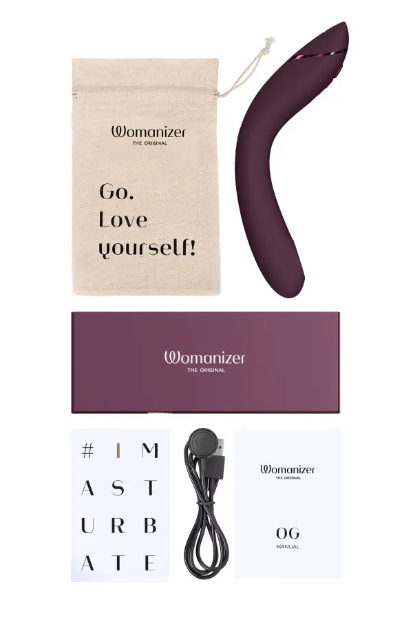 Womanizer OG - Stimulateur point G par air pulsé et vibrations