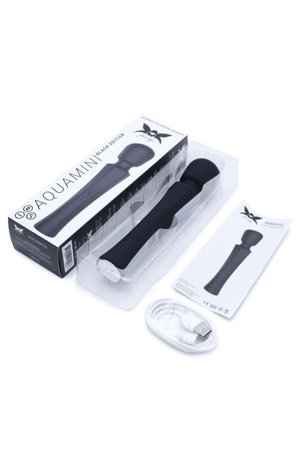 Wand Aquamini noir de Pixey