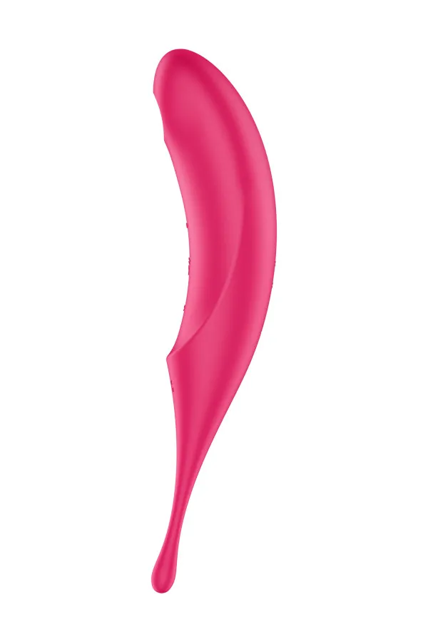 Stimulateur 2 en 1 Twirling Pro rose de Satisfyer
