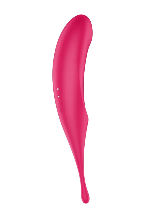 Stimulateur 2 en 1 Twirling Pro rose de Satisfyer